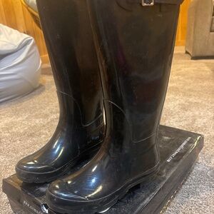 Nomad Hurricane II black rain boots -Size 7